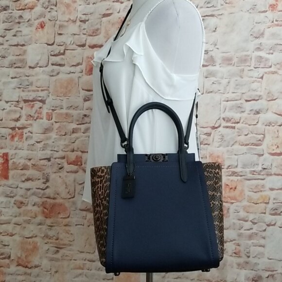 New Coach 1941Troupe Colorblock Tote Bag - Picture 9 of 9